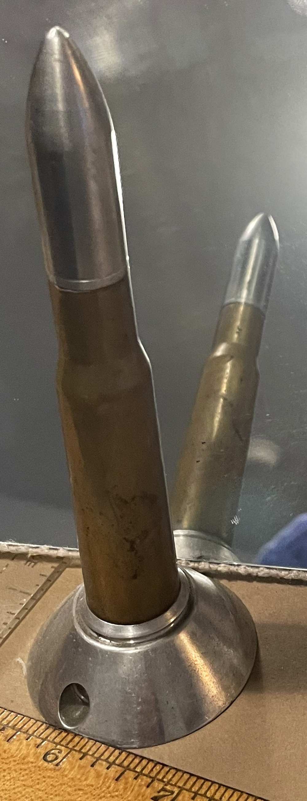  Trench Art Lighter 1943 Brass Souvenir-img-0