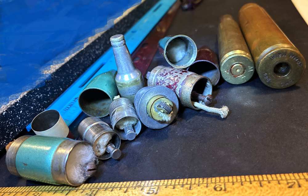 Trench Art Lighter Souvenir Odds & Ends Lot -img-3