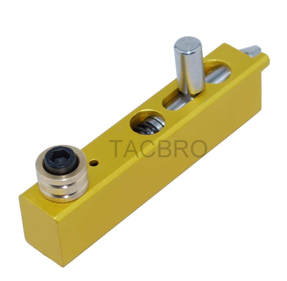 TACBRO Gold Ruger Takedown Latch for 10/22 Charger lever -img-3