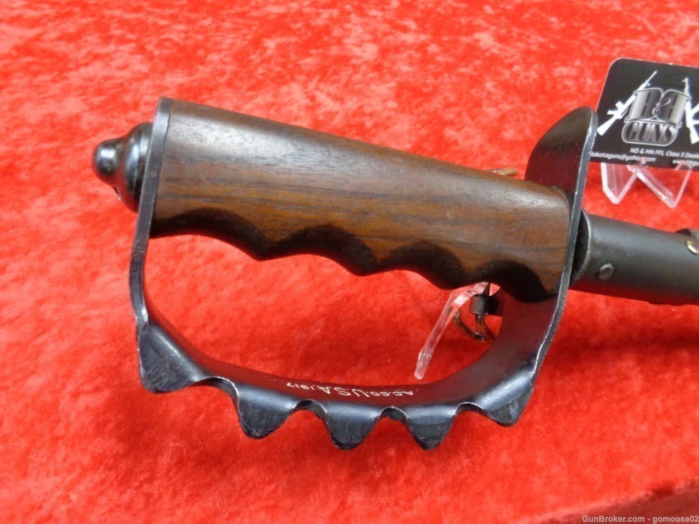 RARE US 1917 Trench Knife AC Co World War 1 WWI Knuckle Dagger WE TRADE BUY-img-1