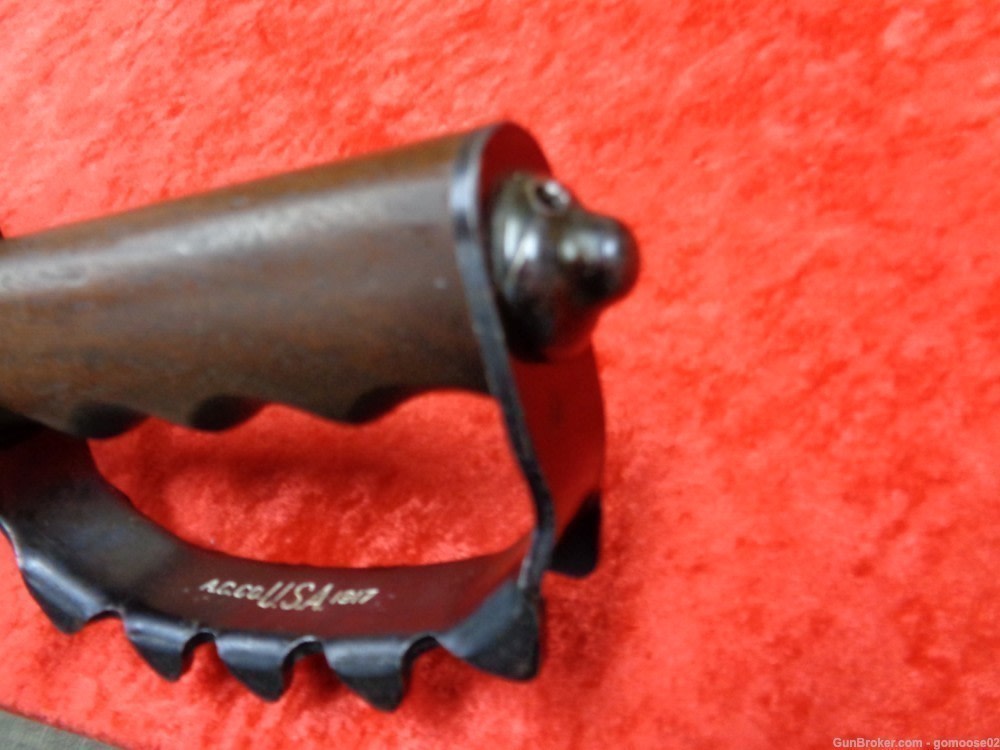 RARE US 1917 Trench Knife AC Co World War 1 WWI Knuckle Dagger WE TRADE BUY-img-8