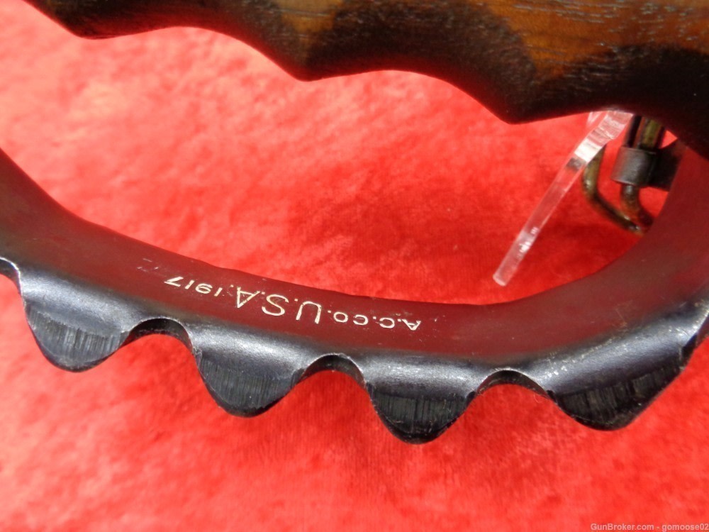 RARE US 1917 Trench Knife AC Co World War 1 WWI Knuckle Dagger WE TRADE BUY-img-2