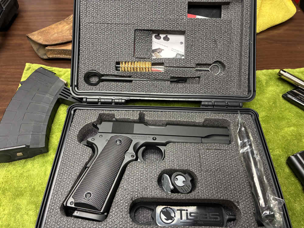 Tisas 1911A-1 Service 5” 45 acp New in box-img-0