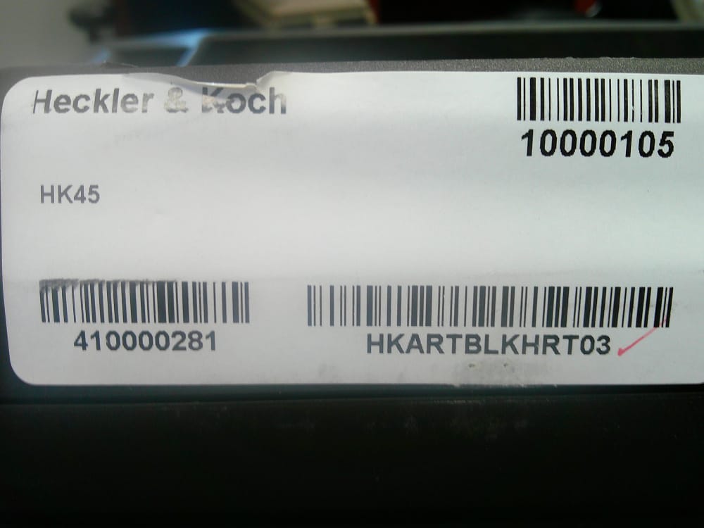 Heckler & Koch HK45 45 ACP Custom Engraved-img-3