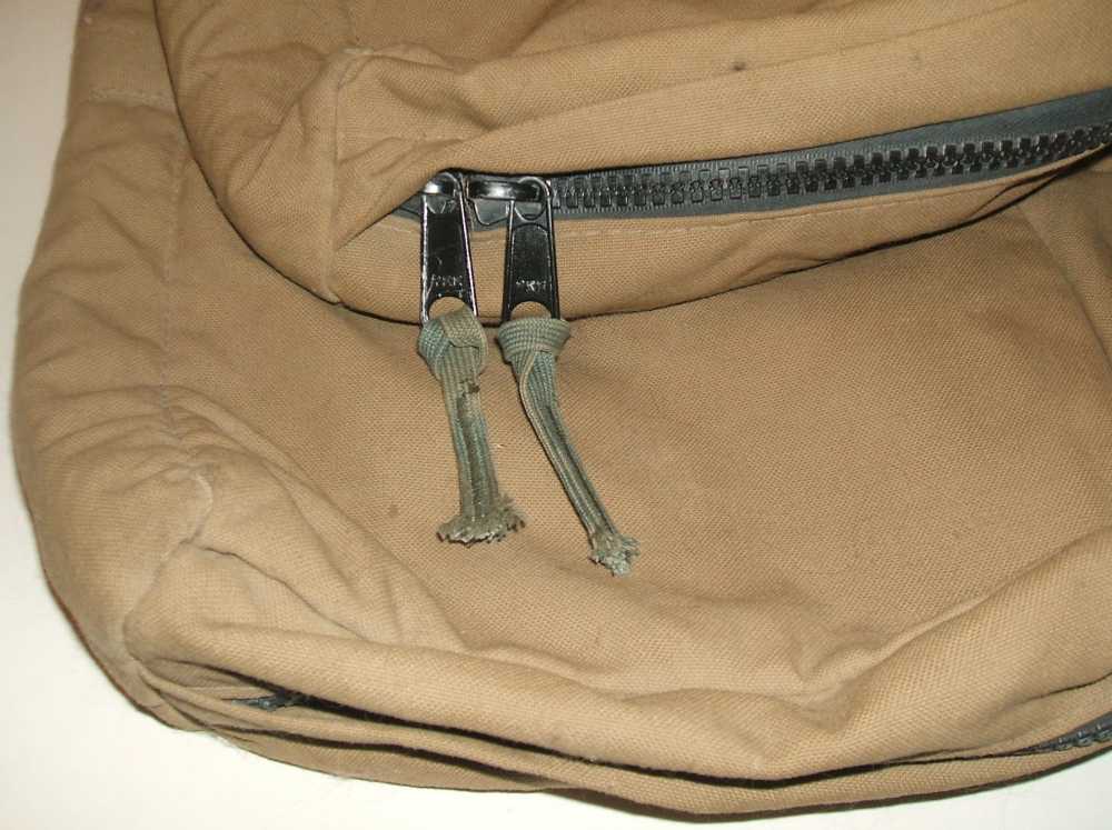 Vintage Bulldog brand soft rifle case & shooting mat, khaki canvas-img-2