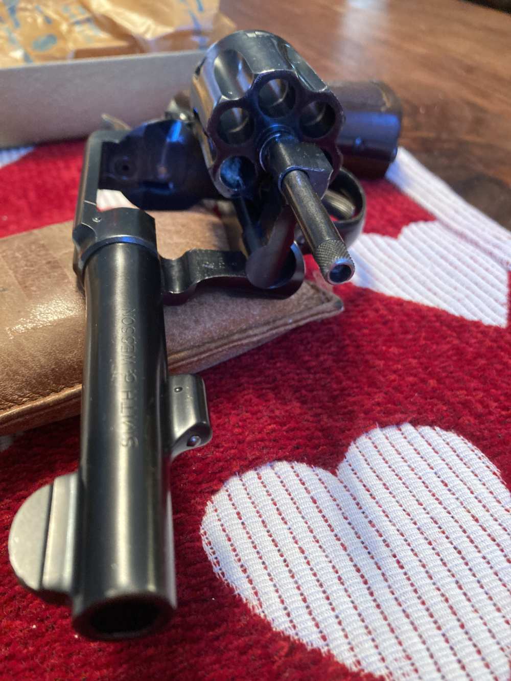 Smith & Wesson Military/Police .38 S&W 1958 USMC Shipped Jinks Letter 98%+-img-12