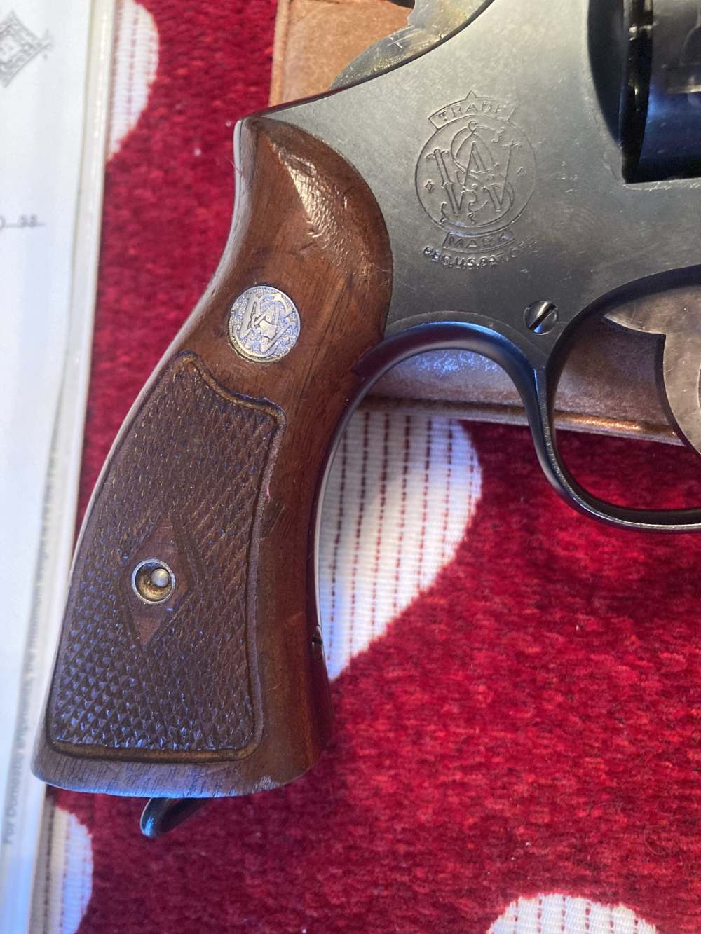 Smith & Wesson Military/Police .38 S&W 1958 USMC Shipped Jinks Letter 98%+-img-7