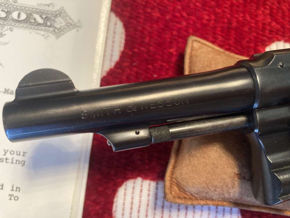 Smith & Wesson Military/Police .38 S&W 1958 USMC Shipped Jinks Letter 98%+-img-5