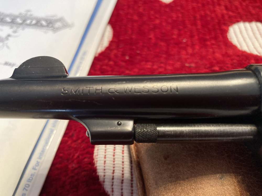 Smith & Wesson Military/Police .38 S&W 1958 USMC Shipped Jinks Letter 98%+-img-16