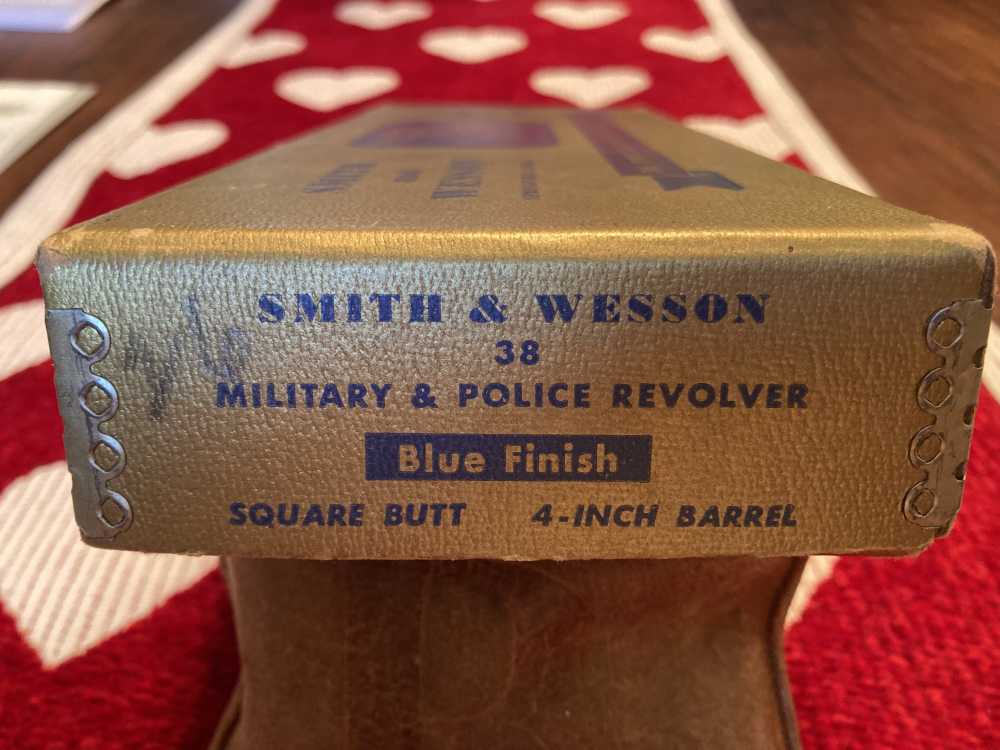 Smith & Wesson Military/Police .38 S&W 1958 USMC Shipped Jinks Letter 98%+-img-24