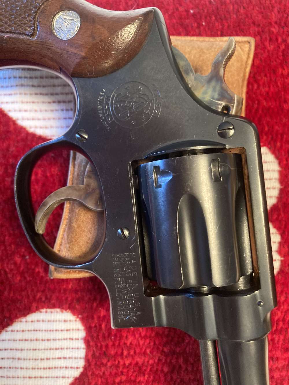 Smith & Wesson Military/Police .38 S&W 1958 USMC Shipped Jinks Letter 98%+-img-8