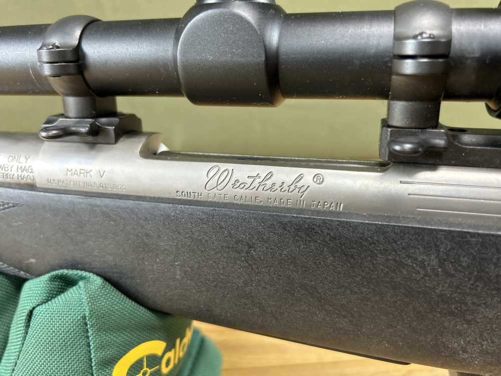 Weatherby Mark V Bolt Action Rifle .300 WBY MAG 25" Brl Used Hammers Optic -img-13