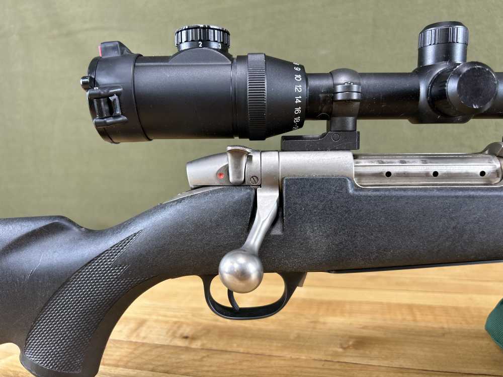 Weatherby Mark V Bolt Action Rifle .300 WBY MAG 25" Brl Used Hammers Optic -img-18