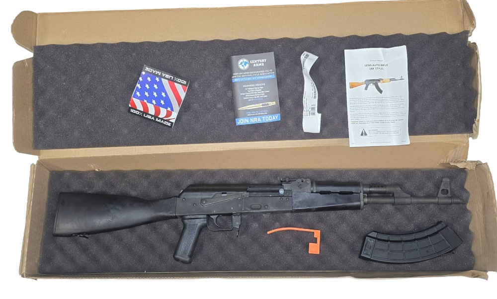 NEW Century Arms VSKA Synthetic Black 16.5" 7.62x39mm 787450512832-img-0