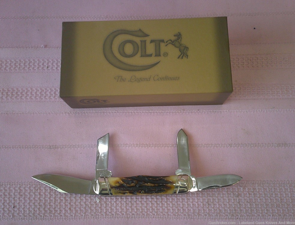 NIB Box Never Used Colt 4 Blade Rail Splitter Knife Was Over $100!-img-6