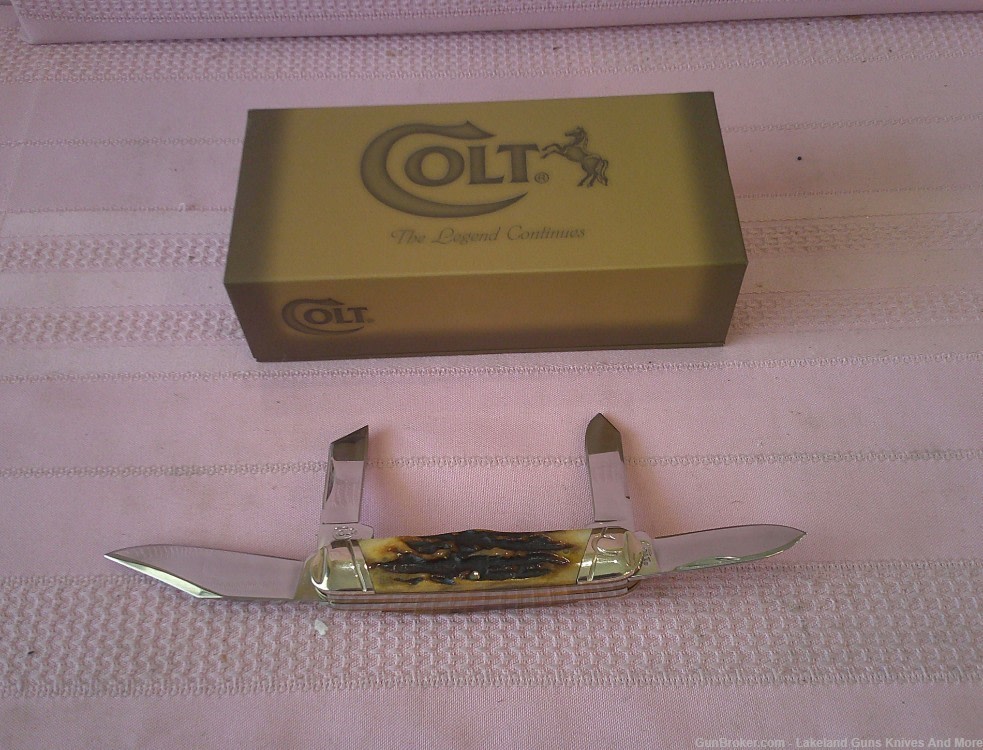 NIB Box Never Used Colt 4 Blade Rail Splitter Knife Was Over $100!-img-7
