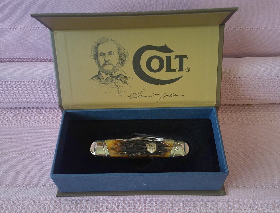 NIB Box Never Used Colt 4 Blade Rail Splitter Knife Was Over $100!-img-4
