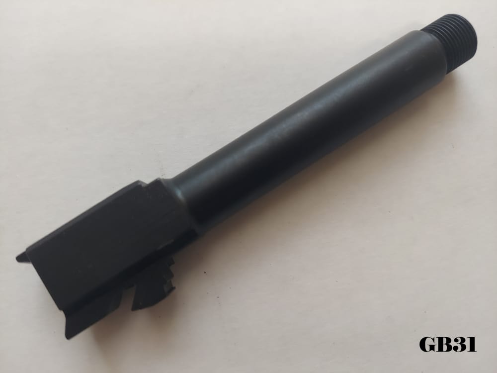 4" Nitride Gen 5 Threaded 1/2-28 Barrel for Glock 19-img-0