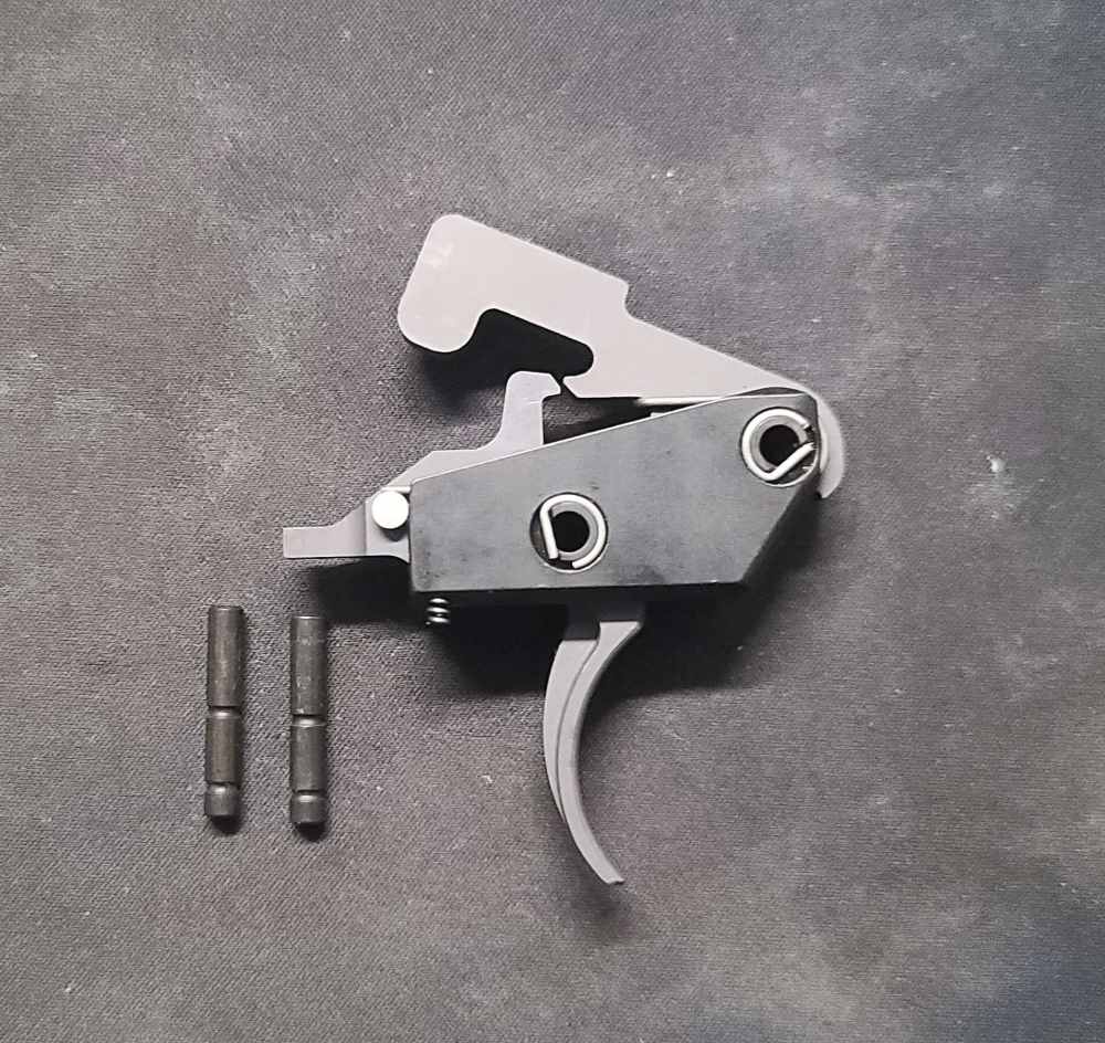 Wilson Combat MIL/LE Tactical AR-15 AR-10 Single Stage Trigger Curved Black-img-1