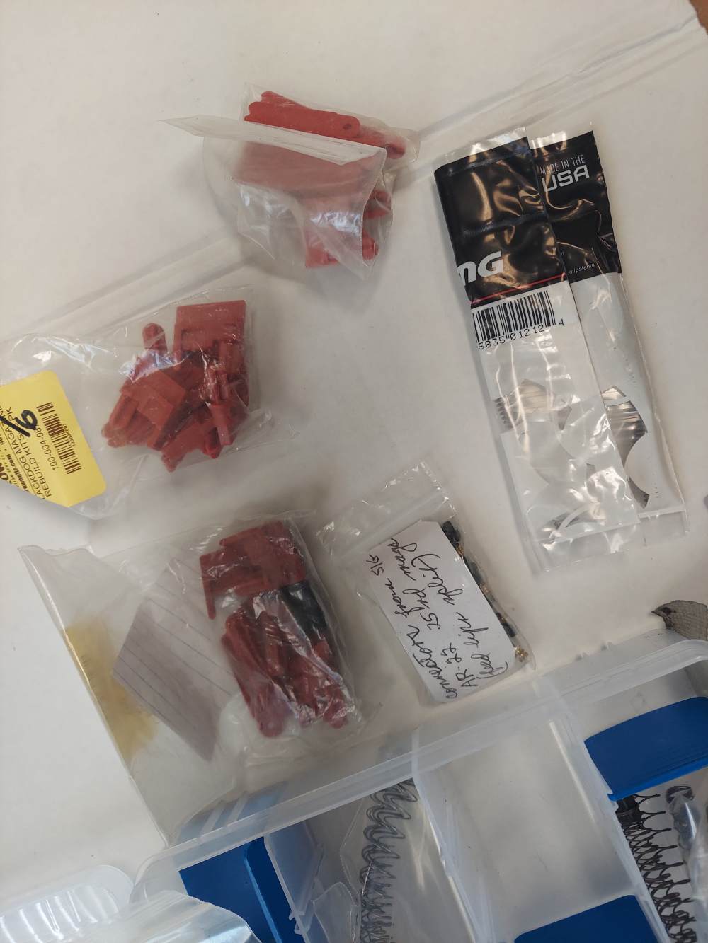 AR22 Small Parts Enhanced Parts Kit Springs Triggers Guides Connectors-img-9