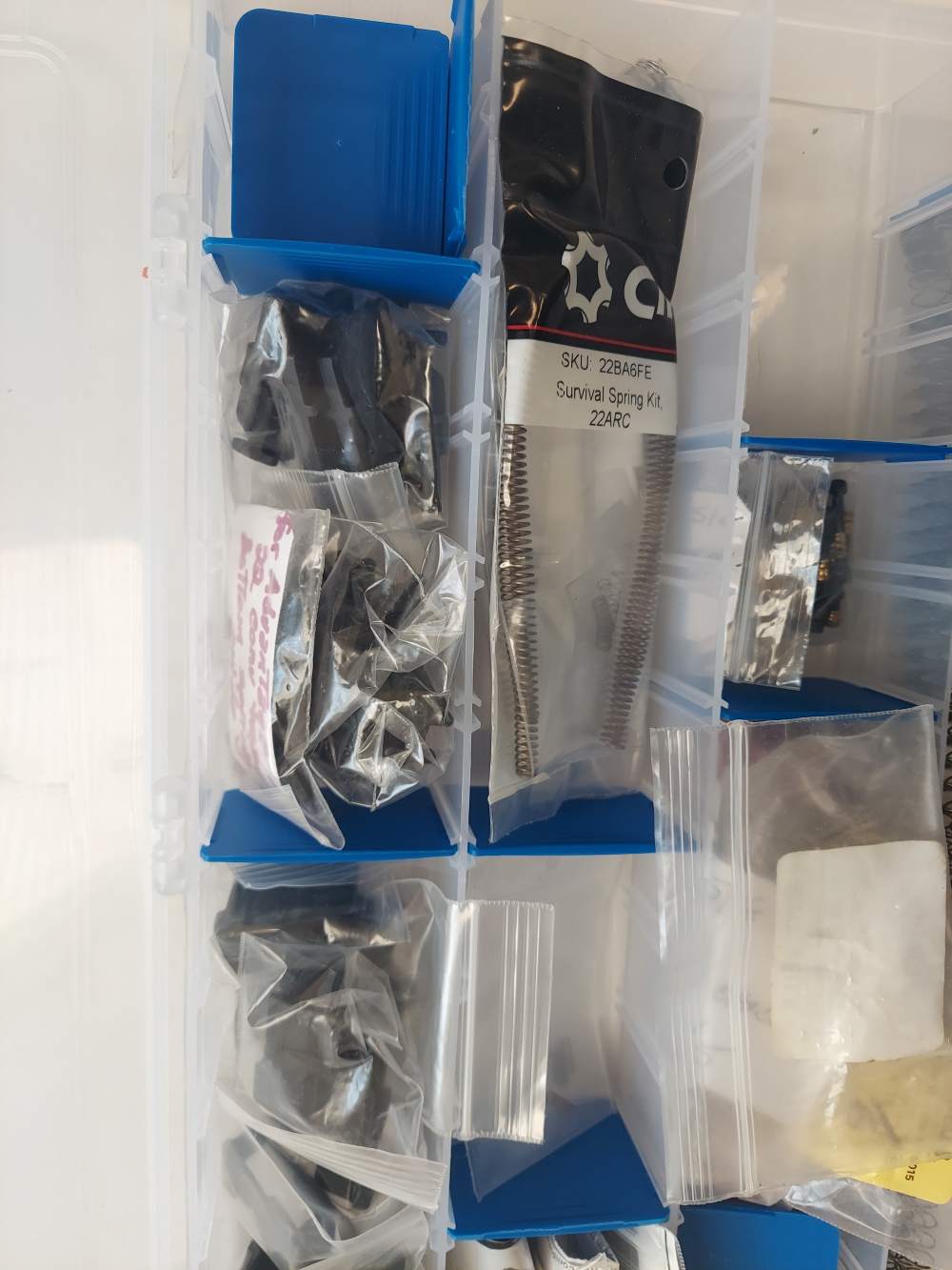 AR22 Small Parts Enhanced Parts Kit Springs Triggers Guides Connectors-img-4