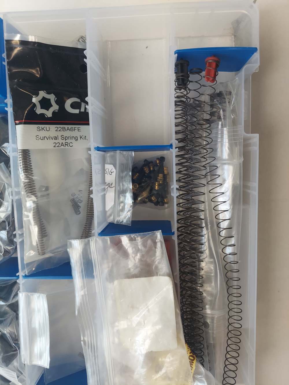 AR22 Small Parts Enhanced Parts Kit Springs Triggers Guides Connectors-img-5