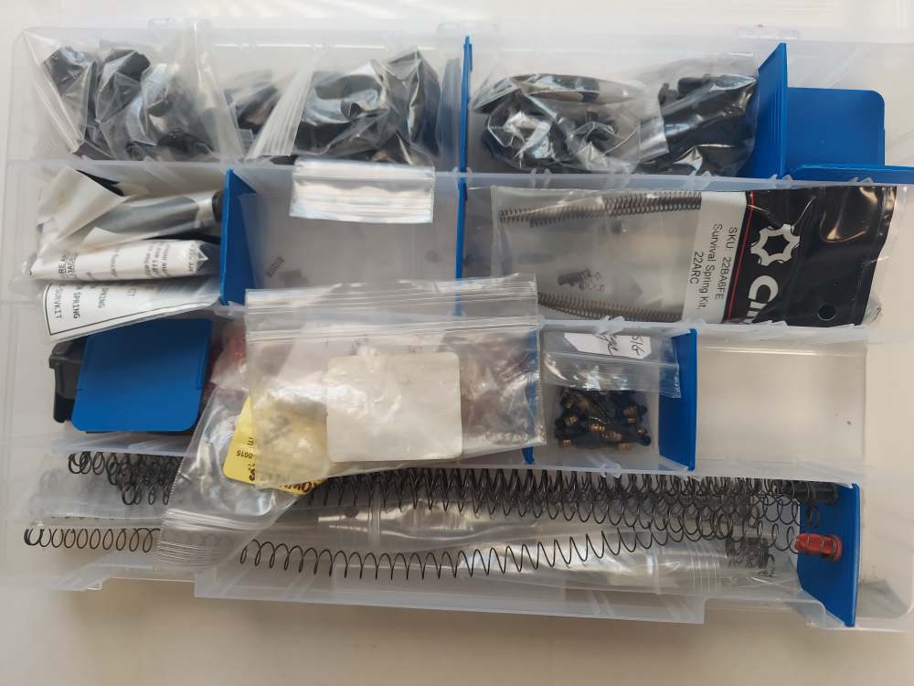 AR22 Small Parts Enhanced Parts Kit Springs Triggers Guides Connectors-img-2