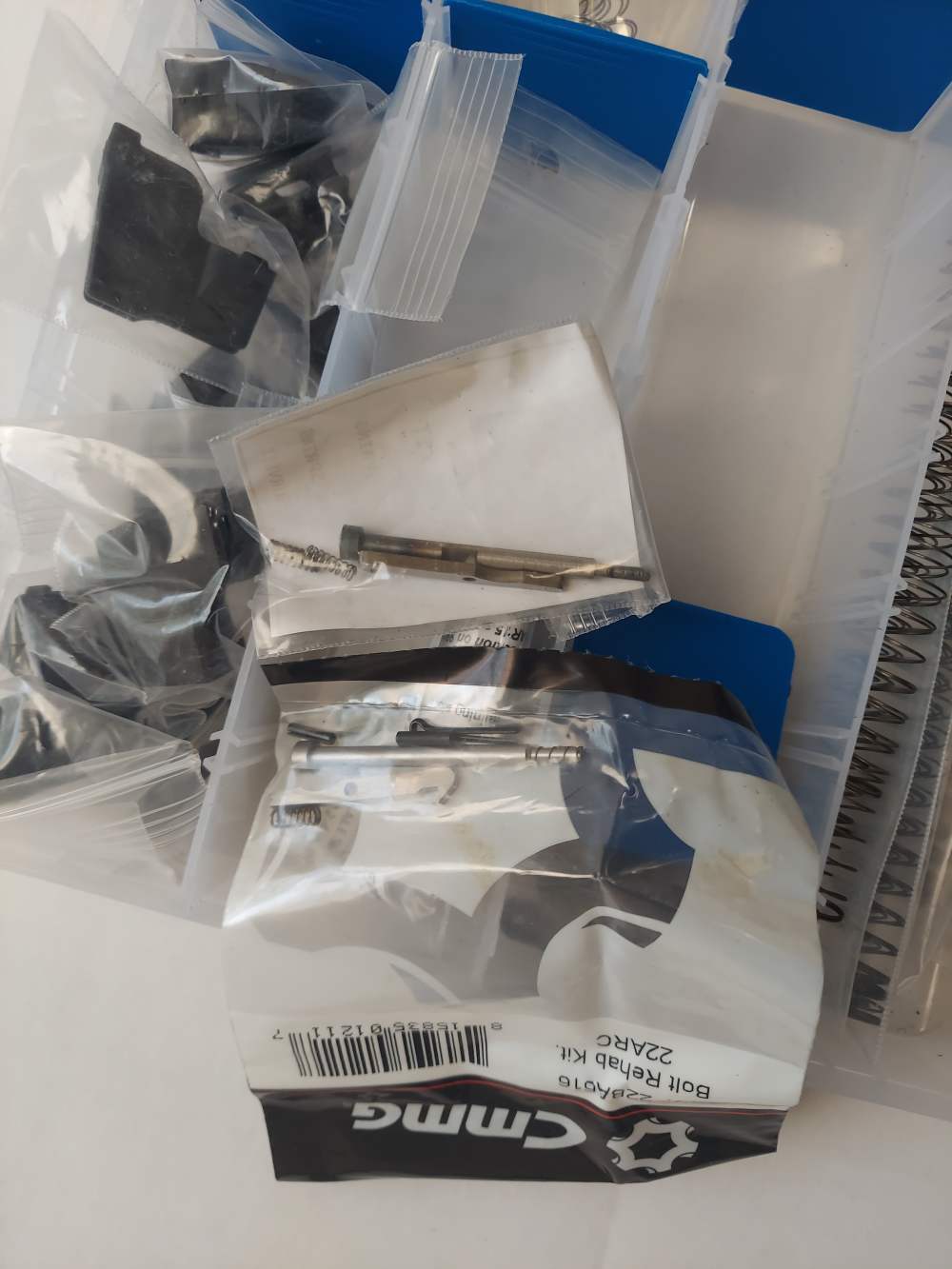AR22 Small Parts Enhanced Parts Kit Springs Triggers Guides Connectors-img-7