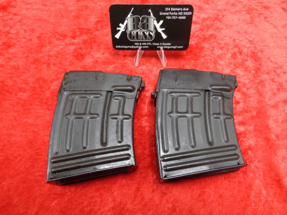 2 10rd 7.62x54r M91 Magazines Mag Mags Magazine Zastava Serbian Clips NEW!-img-0