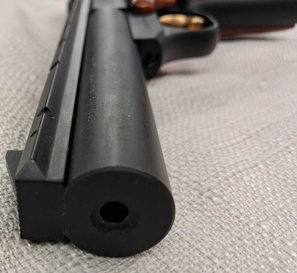 Browning Buck Mark Field Target Bull Barrel 5.5" .22lr 10+1 Cocobolo Grips-img-2