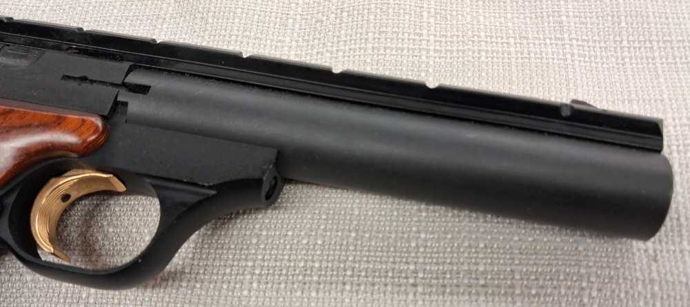 Browning Buck Mark Field Target Bull Barrel 5.5" .22lr 10+1 Cocobolo Grips-img-6