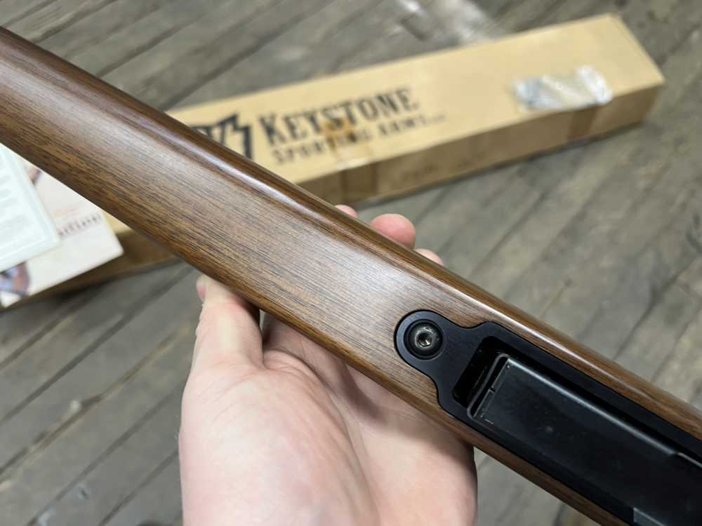 Keystone Arms model 10 bolt action shotgun w box limited mfg 20 ga -img-21