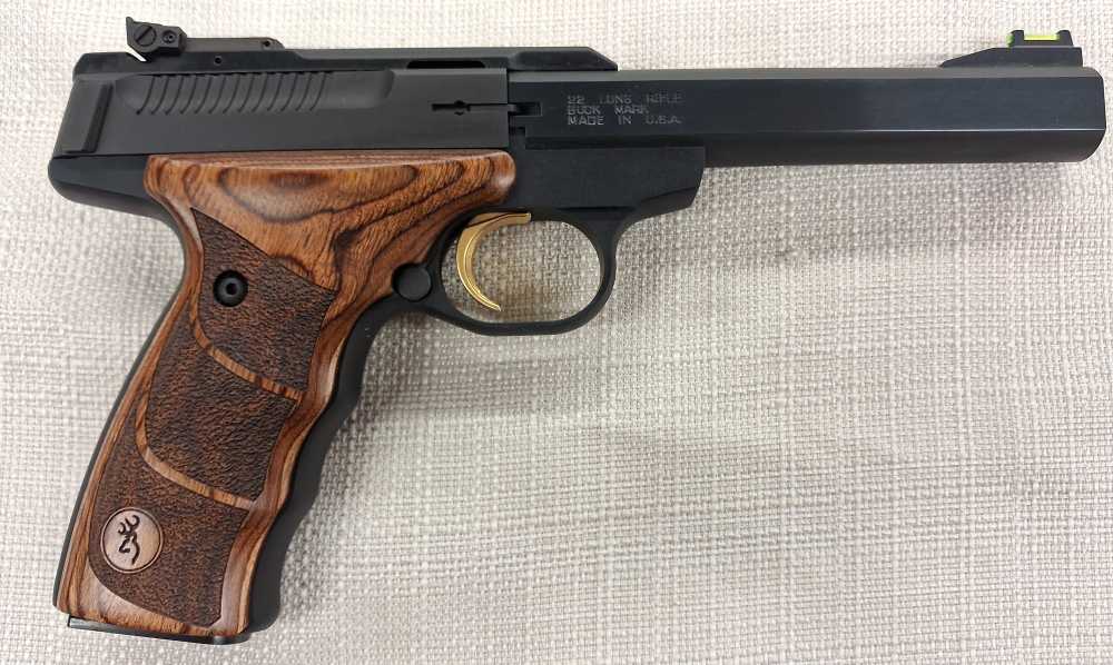 Browning Buck Mark Plus UDX 5.5" .22lr Slabside Matte Blue Finish 10+1-img-0