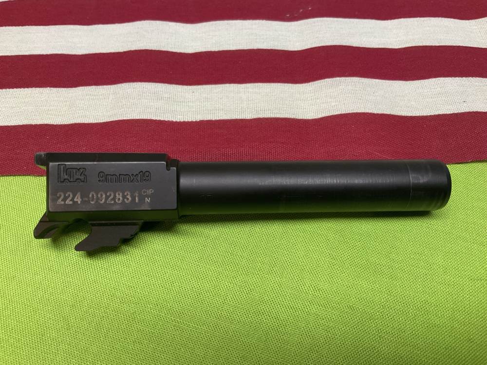 HK VP9 Barrel  - OEM Factory Barrel - 9mm mag- Excellent Condition -img-1