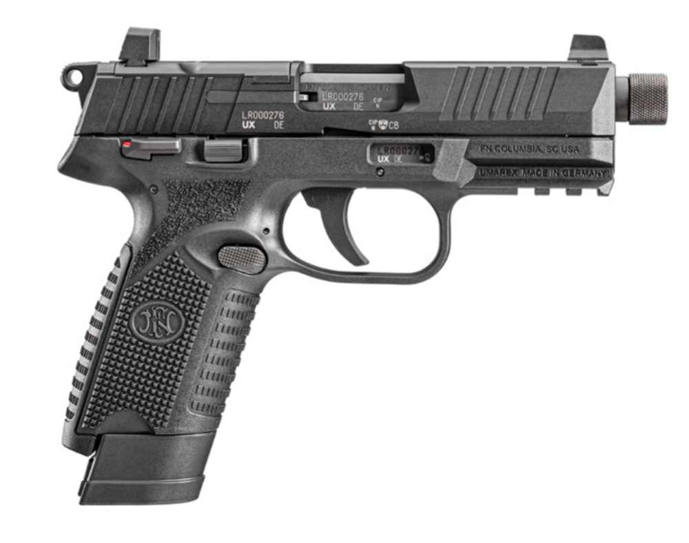 FN 509 Tactical 9mm 17+1/24+1 66-100375, w/soft range bag.-img-0