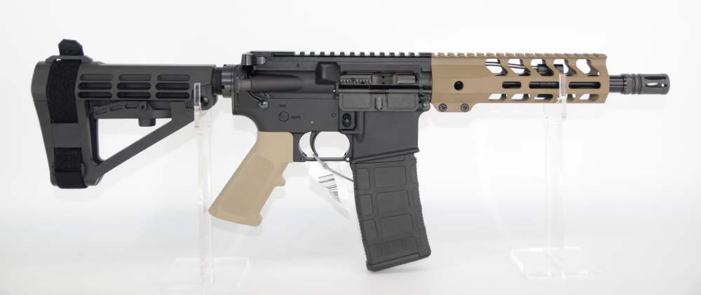 Palmetto State Armory PSA 8.5" 300 Blackout Pistol FDE SB4 Brace-img-1