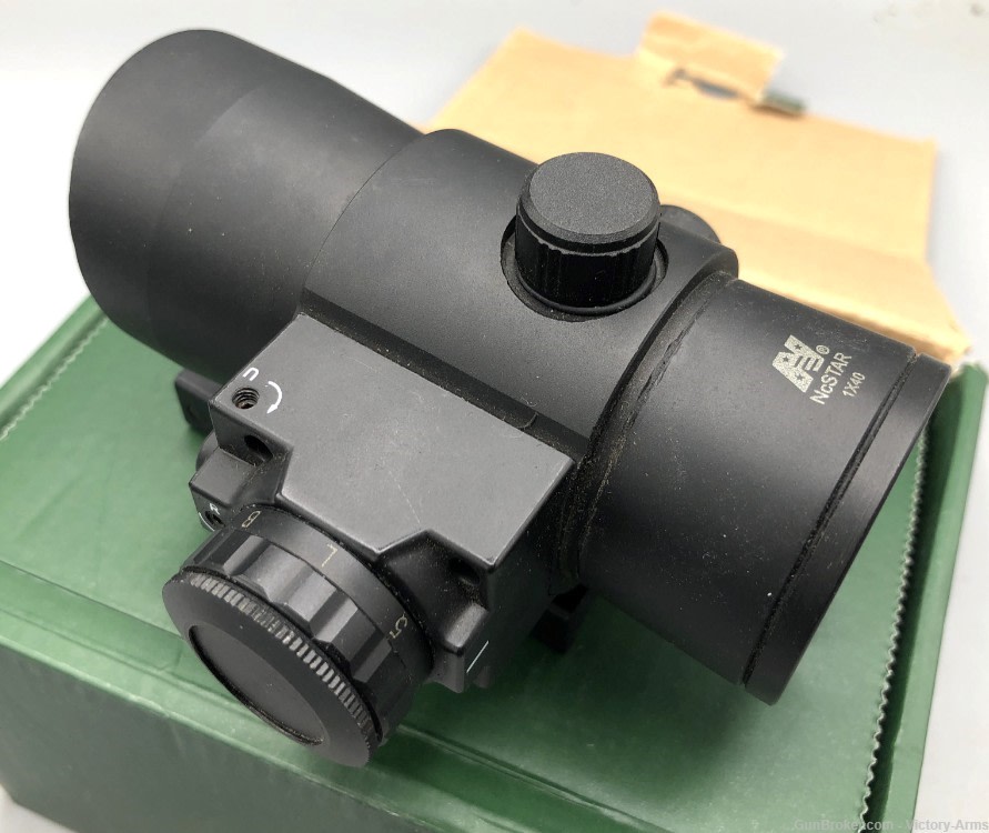 NcStar Picatinny Laser Red Dot DLB140R Sight -img-2
