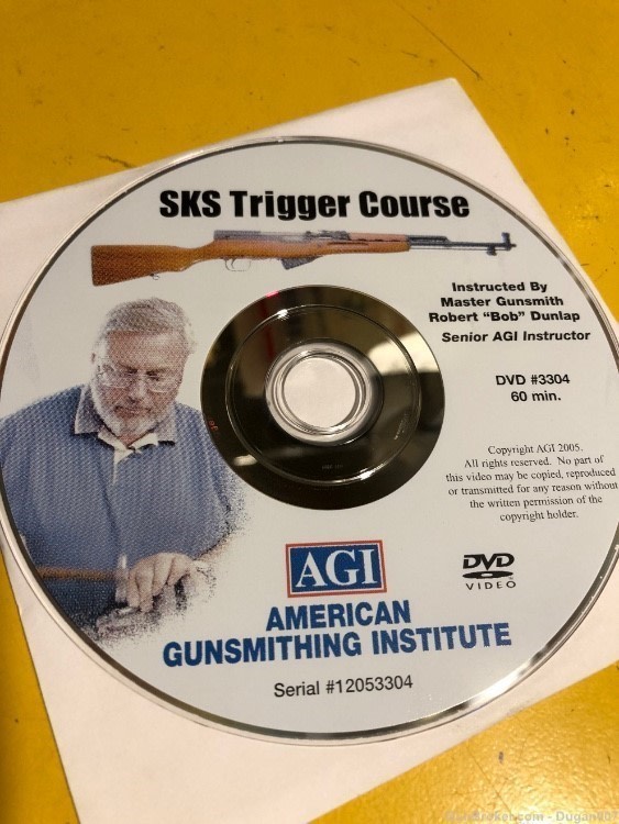 SKS trigger course dvd AGI norinco yugo Romanian Russian -img-1