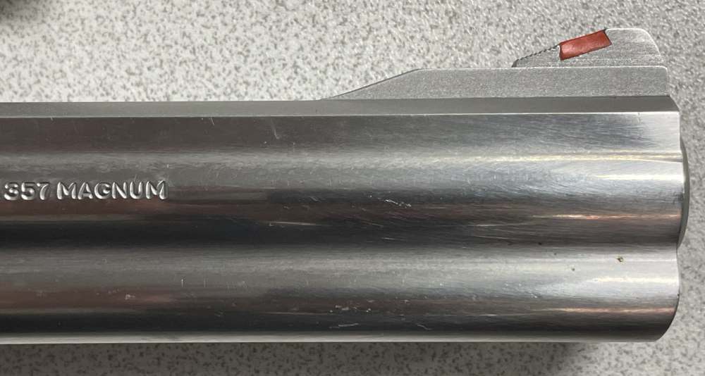 Smith & Wesson 686-4 .357 Magnum, 6 rds. 6" Barrel w/ Swift No.663s Scope-img-32