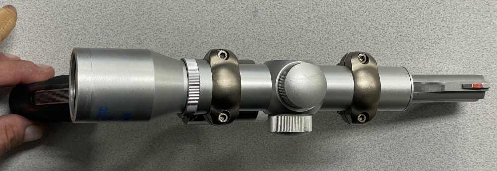 Smith & Wesson 686-4 .357 Magnum, 6 rds. 6" Barrel w/ Swift No.663s Scope-img-24