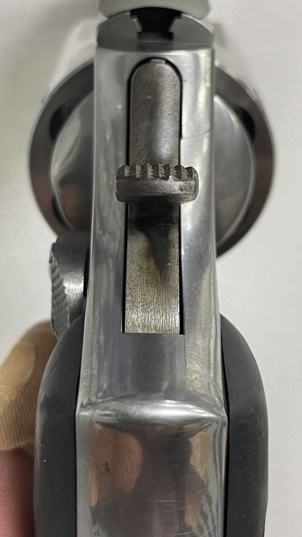 Smith & Wesson 686-4 .357 Magnum, 6 rds. 6" Barrel w/ Swift No.663s Scope-img-18