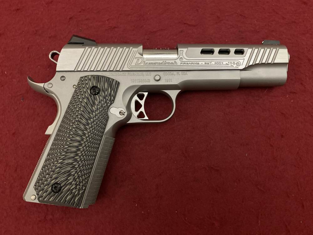 New Diamondback DB1911 Limited Edition 1911 .45 ACP, pelican case, 3 mags -img-1