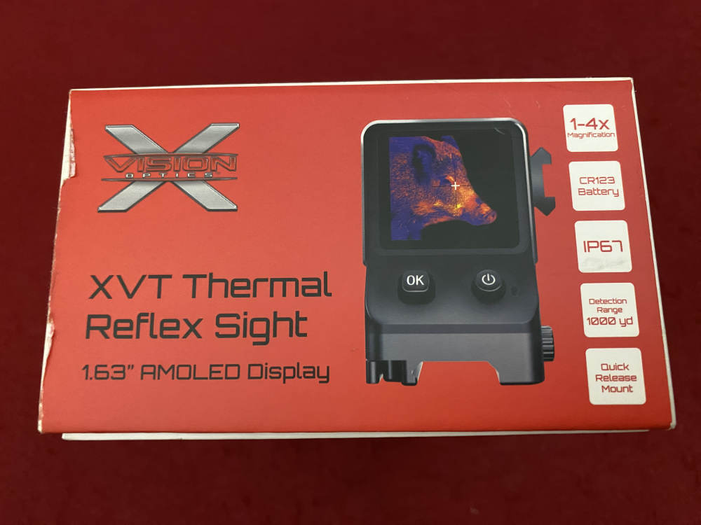 Like New X-Vision XVT Thermal Reflex Sight Flex 1 1x-4x CR123-img-23