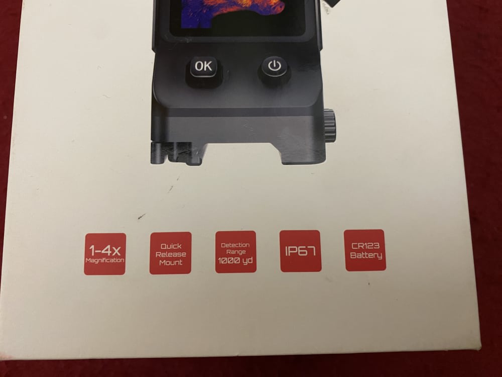 Like New X-Vision XVT Thermal Reflex Sight Flex 1 1x-4x CR123-img-22