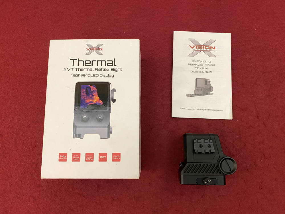 Like New X-Vision XVT Thermal Reflex Sight Flex 1 1x-4x CR123-img-0