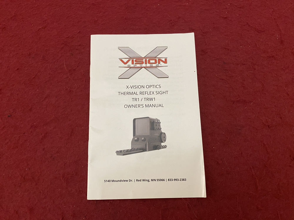 Like New X-Vision XVT Thermal Reflex Sight Flex 1 1x-4x CR123-img-18