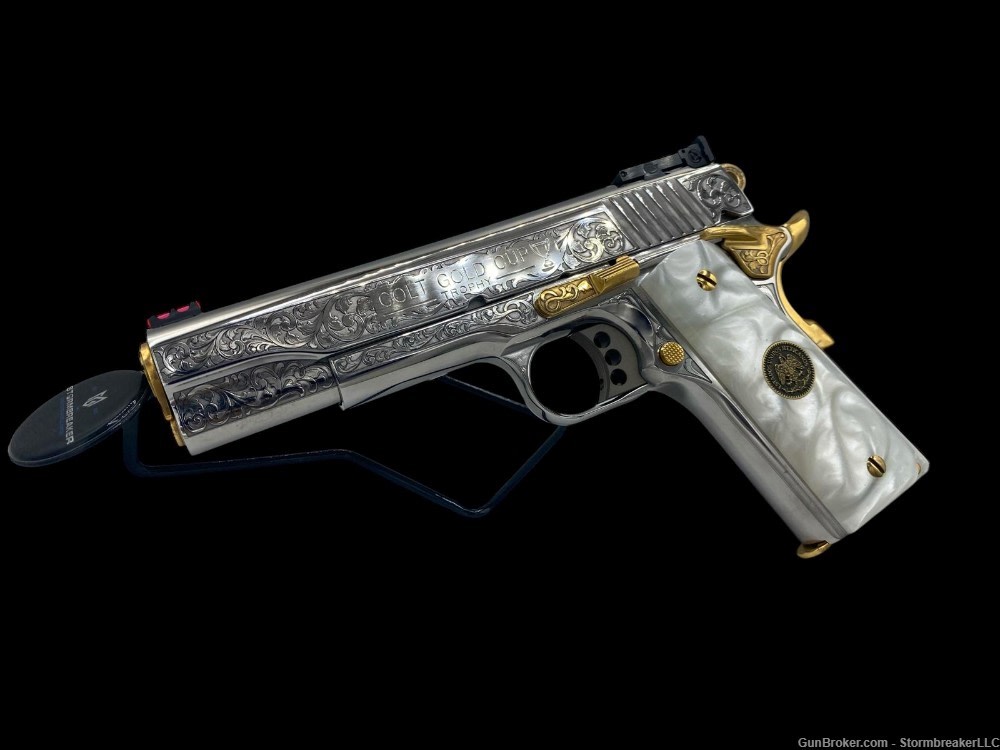 1911 White pearl "Mexican Peso"-img-1