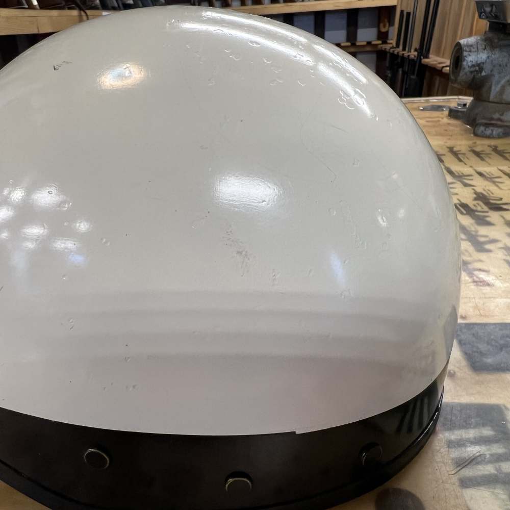RARE Vintage Obsolete Los Angeles Bell Toptex Police Officer Riot Helmet -img-5