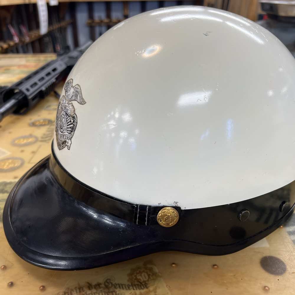 RARE Vintage Obsolete Los Angeles Bell Toptex Police Officer Riot Helmet -img-3