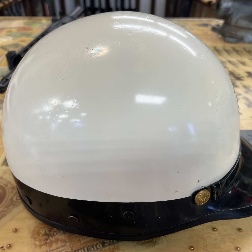 RARE Vintage Obsolete Los Angeles Bell Toptex Police Officer Riot Helmet -img-8